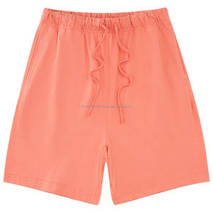 Pantalones cortos deportivos informales de poliéster/algodón para hombre y niño, de cintura media, transpirables, de secado rápido, personalizados - Product Image 2