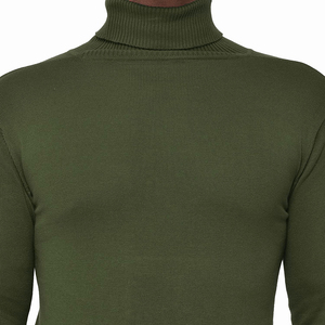 Pull à col haut à manches longues pour homme, fournisseur de marque privée OEM, pull personnalisé, pull OEM, pull pour l'automne - Product Image 5