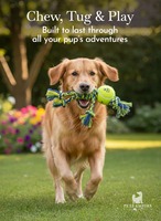 Nouvel Arrivage – Jouet Interactif pour Animaux : Balle de Tennis en Caoutchouc pour Nettoyage des Dents, Jouet à Mâcher pour Chat, Jouet à Tirer pour Chien, Jouets en Corde pour Chiens – Couleurs Personnalisées en Gros