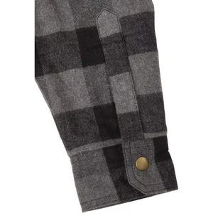 Plaid Long Sleeve Casual Wear Warm Comfortable Design For Outdoor Activities Travel Winter Men Flannel <b>Shirt</b> Soft Cotton Blend - Product Image 5