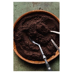 Poudre de cacao alcalinisée pure naturelle brune foncée noire en vrac pour l'exportation 25kg Prix Fabricants - Product Image 6