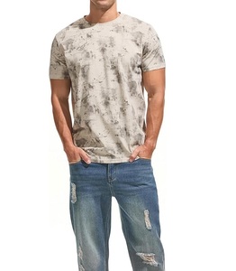 T-shirt décontracté pour homme, best-seller, 100 % coton tricoté, manches courtes, imprimé, anti-boulochage, écologique, fabriqué au Bangladesh - Product Image 1