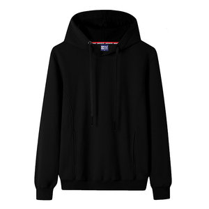 Sweat à capuche 370 g/m² personnalisé avec logo, lourd, uni, à manches longues, coupe classique, 100 % coton pour homme - Product Image 2