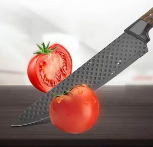 Juego de cuchillos y tijeras de cocina de 6 piezas estilo alemán, recubiertos con película, mango grueso, fabricados en fábrica, OEM, ODM, DIY, éxito de ventas. - Product Image 6