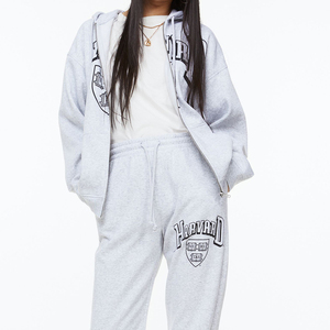 Nouvel arrivage : Ensemble de survêtement sport deux pièces grande taille avec crop top - Product Image 5