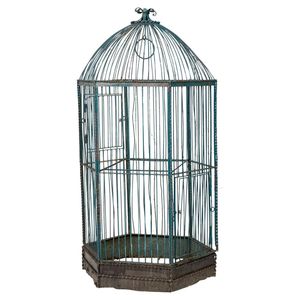 Classic Black Metal Bird Cage With Durable Finish And <b>Strong</b> Build For Daily Use And Long Lasting Performance - Product Image 6