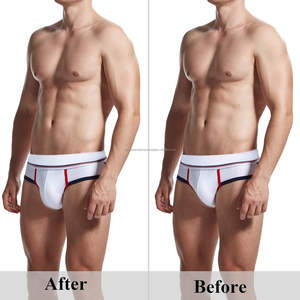 Sous-vêtements pour hommes agrandir tasse d'amélioration éponge pour la natation maillots de bain slips string string shorts 3 paquets - Product Image 6