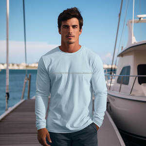 T-shirt à manches longues en coton de haute qualité pour homme, nouvelle mode, impression sérigraphique, t-shirts à manches longues - Product Image 5