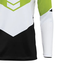 Camiseta de Carreras Personalizada para Hombre - % Poliéster Transpirable, Manga Larga, Logotipo Frontal, Tallas Grandes, Motocross, Ciclismo, Equipo Personalizado - Product Image 3