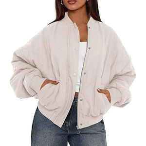 High Quality Breathable <b>Womens</b> Bomber <b>Jackets</b> Stylish Fall Fashion Outerwear Casual Wear <b>Flight</b> <b>Jackets</b> Sheep Skin - Product Image 6