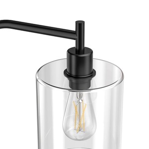 Elegante Lámpara de Pie con Pantalla de Tela Blanca y Base Estable para Decoración Moderna del Hogar - Product Image 4