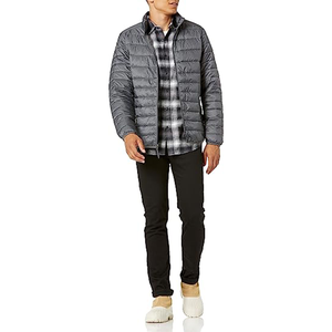 2025 Premium Quality Custom Logo Puffer Jacket Men's Casual Winter Jacket with <b>Padded</b> Women's Jacket Custom Manufacturer - Product Image 2