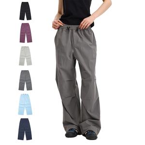 Pantalon de randonnée unisexe en 90% nylon et 10% élasthanne, à séchage rapide, hydrofuge, streetwear, pour femmes, pantalon technique pour hommes, pantalon utilitaire - Product Image 2