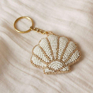 Hot Sale <b>Direct</b> Manufacturer High Quality Custom Fashionable <b>Beaded</b> Embroidery Keychain Stainless Steel New BY MULTI CRAFT - Product Image 4