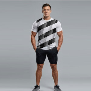 Quick Dry <b>Stretch</b> Fabric Running Shirt For <b>Men</b> Athletic Performance Wear For Gym Running And Training Sessions - Product Image 3