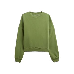 Vente en gros de logo personnalisé sweat-shirt confortable à manches longues pour femmes tissu riche en coton pull à coupe décontractée pour un usage quotidien - Product Image 4