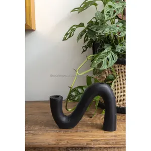 Bougeoirs votifs décoratifs en fonte d'aluminium pour la maison de luxe pour l'utilisation de cadeaux et d'éclairage d'ambiance - Product Image 2