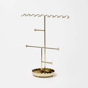 ขาตั้งเครื่องประดับสแตนเลสทรงสวยงาม ดีไซน์แบบชั้นเดียว สำหรับตู้เสื้อผ้าและพื้นที่แต่งตัว - Product Image 3