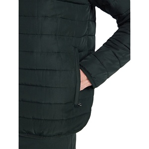 แจ็คเก็ตผู้ชายสั่งทำขายส่ง คุณภาพสูง เสื้อโค้ทฤดูหนาว ผ้ามันเงา ซิปแบบรูดขึ้น แจ็คเก็ตพัฟเฟอร์ไซส์ใหญ่สำหรับผู้ชาย - Product Image 3