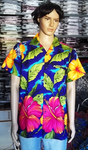 Nueva Camisa Hawaiana Personalizada para Hombre, con Estampado Floral Grande, Transpirable, de Popelina, 100% Algodón, Casual, Antiarrugas, de Secado Rápido, Tallas Personalizadas - Product Image 2