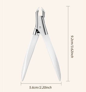 Coupe-ongles professionnels en acier inoxydable, coupe-ongles robustes pour la coupe des ongles des doigts et des orteils, soin personnel, manucure - Product Image 1