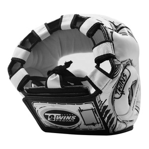 Nouvelle conception artistique d'animation, équipement d'entraînement de kickboxing pour jumeaux, protège-tête pour jumeaux, cuir de vache véritable, casques de boxe Muay Thai - Product Image 6