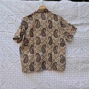 Premium <b>Stitched</b> Quality Block Printed Fabric Short Pajama Set Short Sleeve Shirt, Elastic Waist Short Bottom Women Sleepwear Pj - Product Image 4