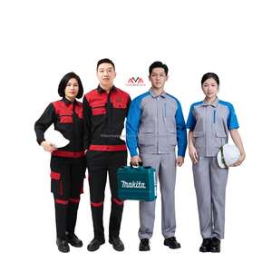 Vêtements de travail personnalisés, vêtements de travail décontractés pour femmes/hommes, vêtements de travail personnalisés, ensemble de vêtements de travail d'usine, combinaison de travail électrique pour homme - Product Image 1