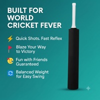 Équipements de cricket sportifs de pointe et très tendance : Bâtons de cricket en bois incassables, nouvelle édition, nouveau design