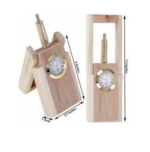 Soporte de Madera para Bolígrafos, Accesorios de Escritorio, Portabolígrafos, Artesanía India, Portabolígrafos Promocionales, Precio al por Mayor - Product Image 1