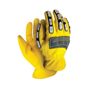 Guantes de Trabajo de Cuero Vacuno Duraderos, Antiestáticos, Resistentes al Agua, a los Impactos, con Protección PPE, Anticorte y Antiesmagamiento - Product Image 1