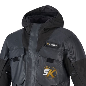 Vestes de moto pour la route et le tout-terrain, imperméables, coupe-vent, protection quatre saisons, 100% polyester, vêtements de motard, cyclisme - Product Image 4