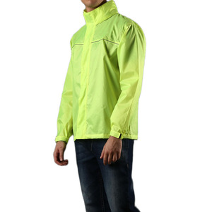 Men's Waterproof Hooded <b>Jacket</b> <b>Lightweight</b> Performance Outerwear Hiking And <b>Running</b> Rain <b>Jacket</b> - Product Image 3