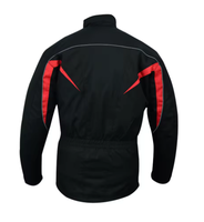 Chaqueta de Motociclismo de Alta Visibilidad, Reflectante, Impermeable, Térmica, Resistente al Viento, Transpirable, Talla Grande, para Carreras de Autos