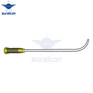 Disector de Senos Silverstein de 30 cm, 10 mm de Diámetro, Curva de 4 cm, Acero Inoxidable, Instrumento Quirúrgico Reutilizable para Senos - Product Image 3