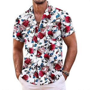 Fashion Men Hawaiian <b>Shirt</b> Short Sleeve Streetwear Print Striped <b>Patchwork</b> Summer Chic Blouse 2026 Man Beach <b>Shirt</b> - Product Image 4