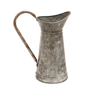 Reliable Manufacturer Handmade Galvanized Metal Water Can with Wooden Handle for Vintage Garden Decorative Accessories - Product Image 1