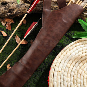 Arco de Cuero para Tiro con Arco, Elegante, Duradero, Diseño Artesanal, Correa Ajustable, Ligero, Cómodo para Entrenamiento - Product Image 2
