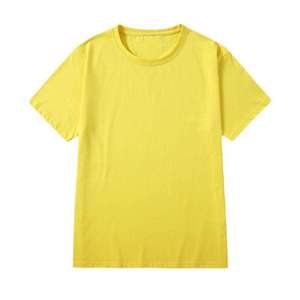 เสื้อยืดโอเวอร์ไซส์ทรงหลวม แขนสั้น ผ้าฝ้ายแท้ ลายเรียบ สำหรับผู้ชายและผู้หญิง รุ่นใหม่ เป็นมิตรต่อสิ่งแวดล้อม - Product Image 5