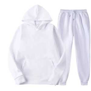 Conjunto de Sudadera y Pantalón Deportivo para Hombre, 100% Algodón, Estilo Deportivo para Primavera y Otoño, Venta Caliente - Product Image 1