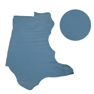 Genuine Cowhide Patent <b>Leather</b> Hide For Making Shoes Handbags Wallets Sky Blue Color Creative Crafting Material Accessories Item - Product Image 6