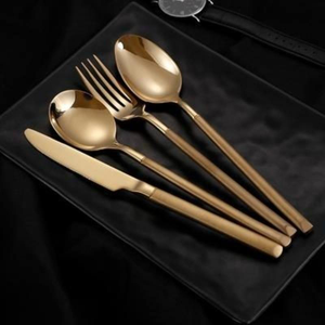 Elegante Juego de Cubiertos de Metal con Material de Acero Inoxidable Premium y Características Ergonómicas para un Estilo Moderno en Acero Espejado - Product Image 6