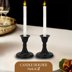 Candelabros de Hierro Hechos a Mano, Duraderos y Resistentes al Calor, para Decoración del Hogar, Navidad y Diwali - Product Image 4