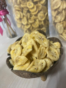 Chips de jackfruit crujientes más vendidos, chips de plátano, snack de jackfruit, snack de plátano, fruta deshidratada a granel - Product Image 2