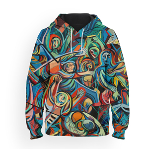 Sudaderas con Sublimación para Hombre, Estilo Moderno, de Alta Calidad, de un Proveedor de Fábrica, Ropa Urbana, Nueva Moda, Sudaderas Genuinas de Alto Valor para Hombre - Product Image 2