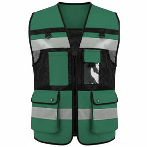 Chaleco de Trabajo para Hombre, Hecho en Fábrica, Personalizable, Resistente al Viento, Transpirable, Ecológico, Talla Grande, Multibolsillos, Informal, para Exteriores - Product Image 5