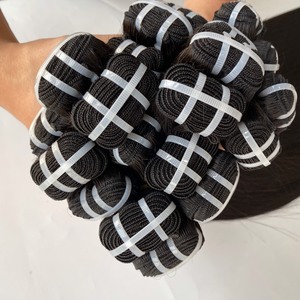 Extensions de cheveux humains Remy 100% naturels, alignés sur la cuticule, couleur naturelle, lisses comme des baguettes, 100g, double trame, vente en gros - Product Image 3