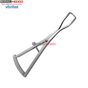 Calibrador de Medición de Crestas Castroviejo 0-40mm, Instrumento de Precisión para Implantes Dentales, de Acero Inoxidable Quirúrgico - Product Image 3