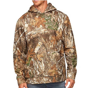 Sweat-shirts de chasse unisexes de qualité supérieure, 100% coton polaire, camouflage, pour l'hiver - Product Image 5