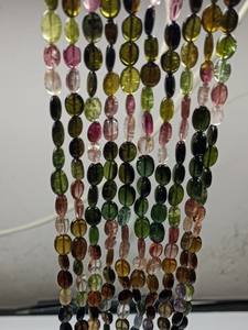 Turmalina Natural de Alta Calidad, Corte Ovalado, Pepitas Lisas de 5x7mm-6x8mm para Joyería, M.Y.GEMS - Product Image 6